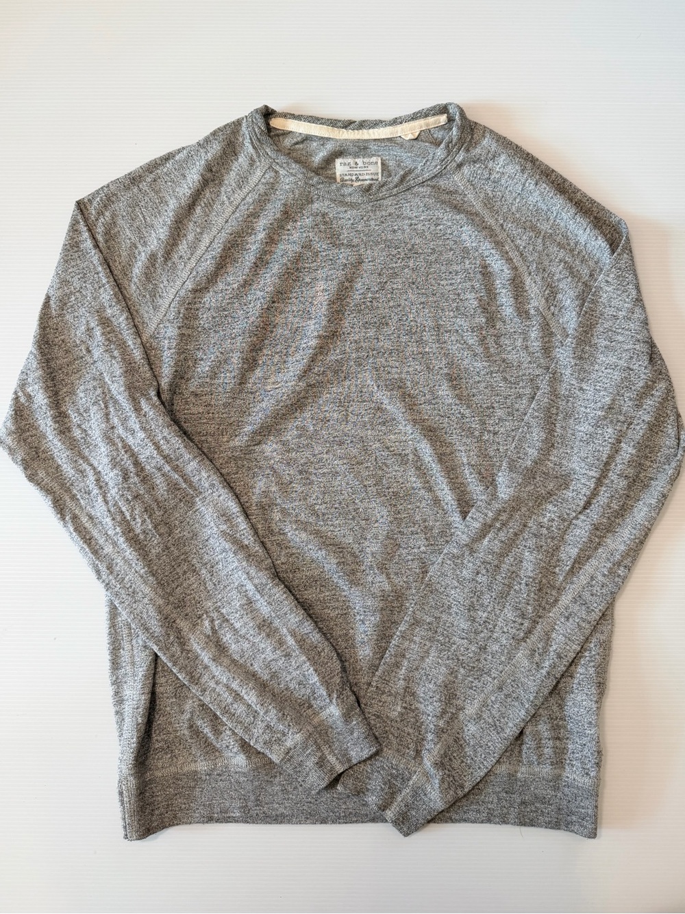rag & bone Heather Grey Crewneck Sweater